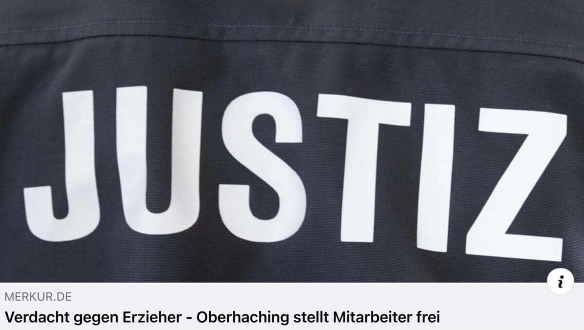Mutmaßlicher Täter aus Verschickungszeiten: Oberhaching stellt Mitarbeiter frei