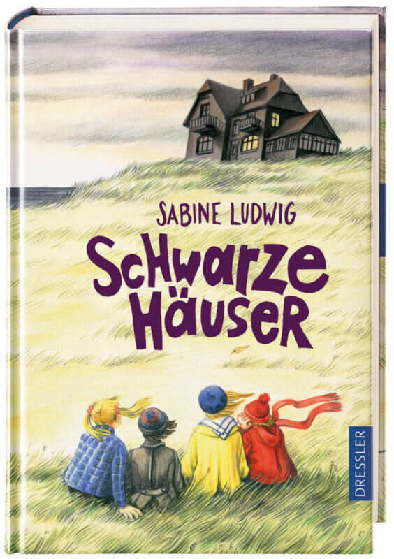 Schwarze Häuser