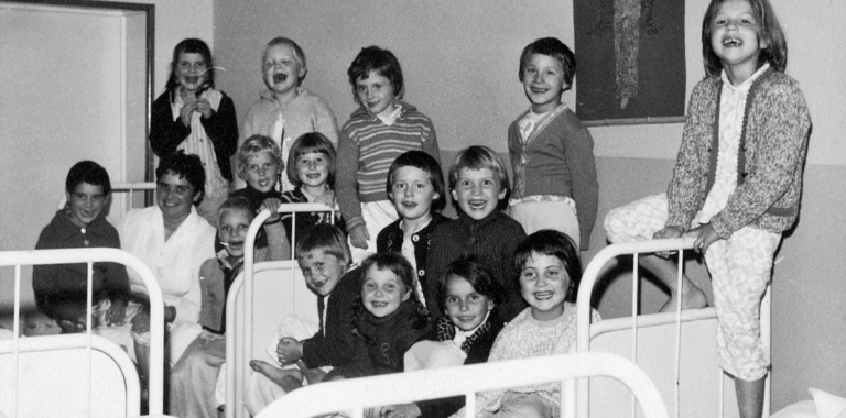 Borkum, 1963, Kinderkurheim: