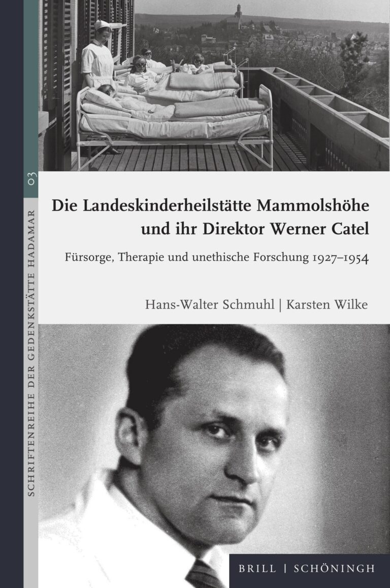 Die Landeskinderheilstätte Mammolshöhe und ihr Direktor Werner Catel – von Hans Walter Schmuhl