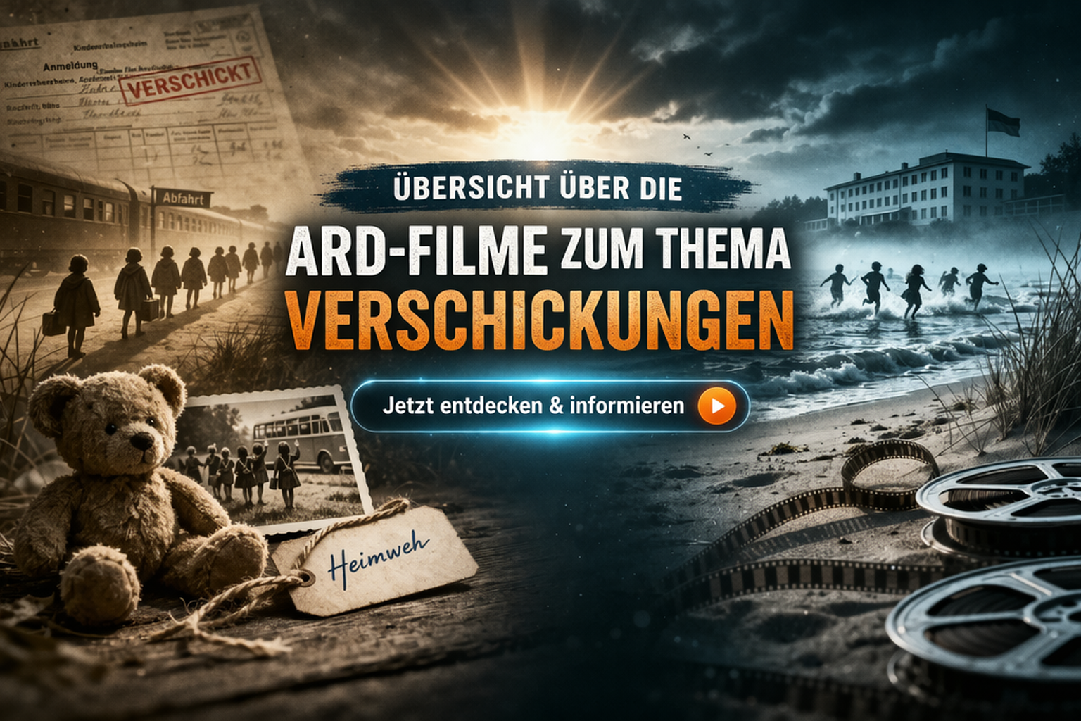 Übersicht über die ARD-Filme zum Thema VERSCHICKUNGEN