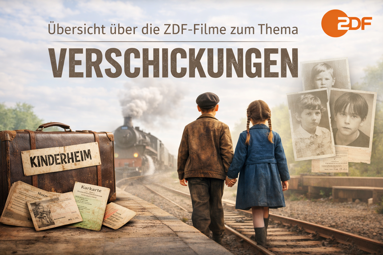 Übersicht über die ZDF-Filme zum Thema VERSCHICKUNGEN