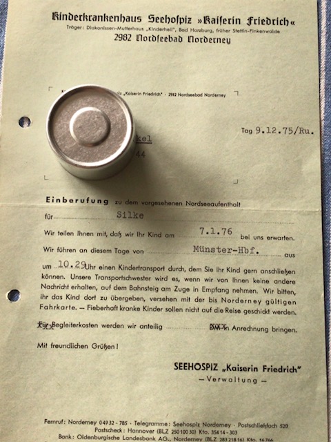 Einberufung von Silke
