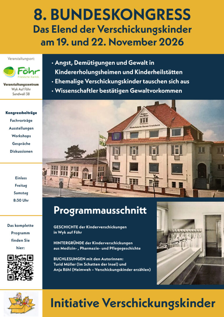 Plakat für den Kongress Wyk 2026
